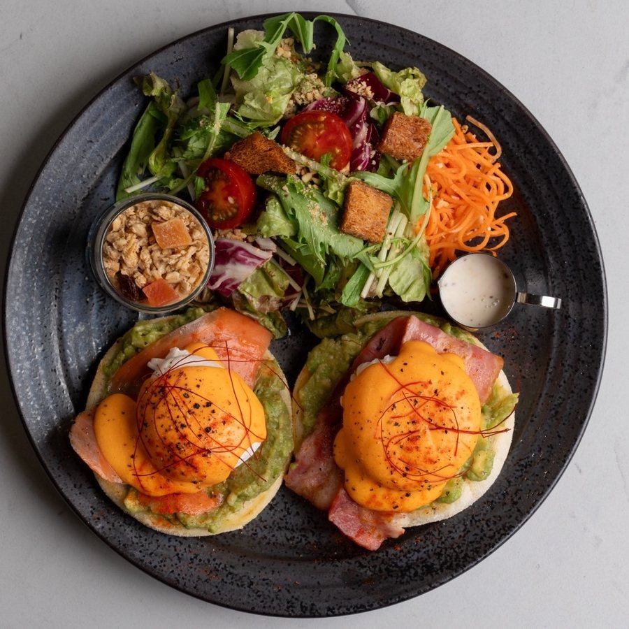 Eggs Benedict Plate